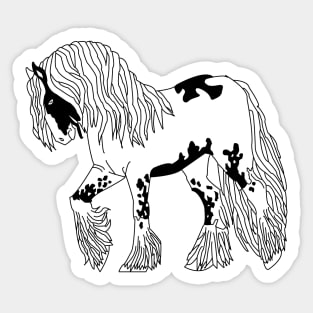 Tinker love horse pony Sticker